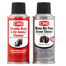 CRC Mass Air Flow & Throttle Body Single-Use Cleaner Twin Pack Kit picture