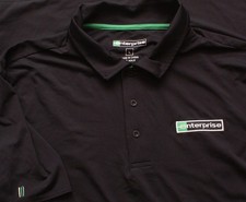 ENTERPRISE Rent A Car Employee Uniform Polo Golf Shirt, Size Large picture