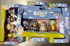 10x Lot Bluey Halloween 4-Figure Pack — NEW, Contents Sealed (Boxes Damaged) picture
