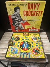 1955 Adventures of DAVY CROCKETT Game By American Toys Harett-Gilmar - Ex Cond. picture