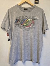 Vtg 2000s Y2k Nike Dunks T Shirt L Sneakers Sportswear picture
