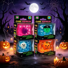 Nee Doh Halloween Nice Cubes Ice Cube Toy Fidget Super Solid Squish picture
