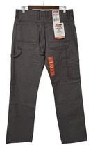 Dickies Carpenter Jeans Men’s 32x32 Gray Relaxed Fit Utility Work Pants NWT picture