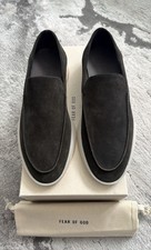 Authentic Fear of God Militare Suede Slip-On Mens Loafer US12 EU45 UK11 picture