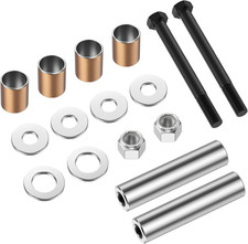 Golf Cart Spindle King Pin Tube Bushing Repair Kit with Claw Copper Sleeve, Fits picture