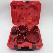 Milwaukee 49-56-9290 10 Piece Big Hawg Heavy Duty Carbide Teeth Hole Saw Kit picture