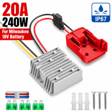 18V to 12V Step Down Converter for Milwaukee 18V Battery Power Wheels 20A 240W picture