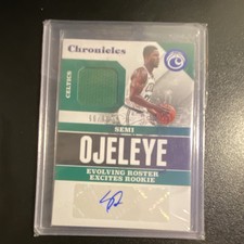 2017-18 Panini Chronicles - Semi Ojeleye #CSS-SOL Blue /99 (AU, MEM, RC) picture