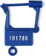 100PCS Plastic Security Padlock Seals Numbered Tamper Proof Luggage Plastic Tags picture