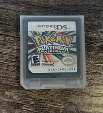 Pokemon Platinum Version for Nintendo DS/NDS/3DS game w/ case (2009) VG picture