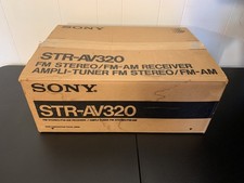 Sony STR-AV320 FM/AM/Video AV Control Center 2 Channel Stereo Receiver Tested  picture