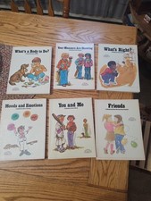 Vintage Set Of 6 Childrens Handbooks picture