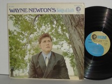 WAYNE NEWTON Newton's Songs Of Faith LP Don Vincent Near The Cross In The Garden picture