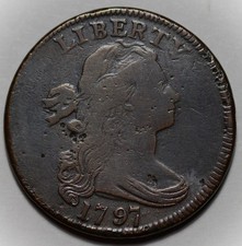 1797 Draped Bust Large Cent - Reverse of 97 (S-137) picture