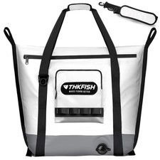 Insulated Fish Cooler Bag, 25x17.5in Portable Soft Cooler Bag for Caught Fish... picture