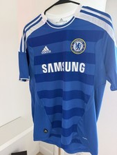IN HAND 2011-12 Chelsea Drogba #11 Adidas Samsung Soccer Jersey Men’s M picture