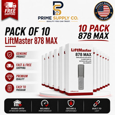 (Pack #10)LiftMaster 878MAX Garage Door Keypad Wireless and Keyless Entry System picture