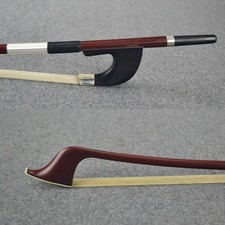 Tourte Model Master Pernambuco 4/4 Size German Bass Bow picture