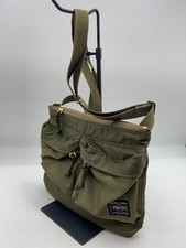 PORTER FORCE Shoulder Bag 855-05458 Olive Drab Yoshida & Co. Japan Used #1 picture