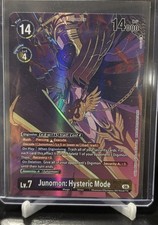 Digimon CCG Junomon: Hysteric Mode Alternate Art + Makoto Kuonji BT-26 Set NM picture
