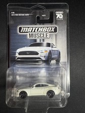 NEW 2023 70YEARS MATCHBOX MUSCLE 2019 FORD MUSTANG COUPE W/ CASE picture