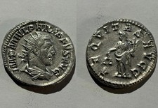 Rare Genuine ancient Roman coin ANTONINIANUS Emperor Philip I the Arab Aequitas picture