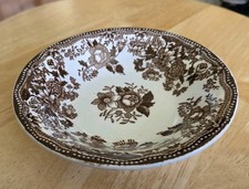 Vintage Royal Staffordshire Tonquin Brown Berry Dessert Bowl 5” Clarice Cliff picture