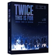 TWICE THIS IS FOR WORLD TOUR IN INCHEON DVD/Book+18 Card+9 Photo+Poster+GIFT picture