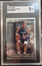 Topps 1996-97 Holding Court Anfernee Hardaway Orlando Magic #HC5 SGC 9 picture