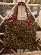 Brighton Whitney Leopard Print Tote stunning  picture