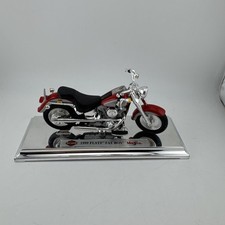 MAISTO Harley Davidson Fat Boy 1:10 Motorcycle HD 1999 FLSTF  31606 Collector Ed picture