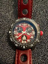 Breitling Endurance Pro 44mm Quartz Chronograph Chronometer Red Dial Box picture