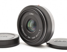 Works Perfectly【Mint】 Panasonic Lumix G 20mm f/1.7 ASPH. Pancake Lens H-H020 picture