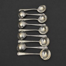 Louis XIV by Towle - Approx 193g Sterling Silver Soup Spoons - Set of 9 picture