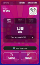 Dave and Buster's Power Card - 1,000 CHIPS/NO TICKETS *DIGITAL LOAD ONLY * picture