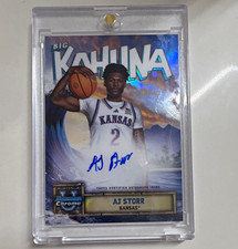 Topps 2024-25 Bowman U Chrome AJ Storr Kansas Big Kahuna Auto RC #BKA-AST picture