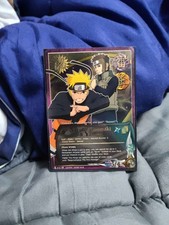 Naruto CCG Naruto Uzumaki & Yamato N-616 Foil GenCon Promo Super Rare Bandai picture