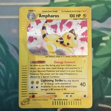 Ampharos - 2/165 - Pokemon Expedition Holo Rare Card HP picture
