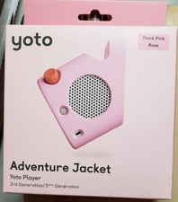 Yoto Adventure Jacket NIP Pink for Yoto Player Handle Bump-Proof picture