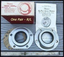 Vintage NOS 1936-1941 Plymouth Rear Axle Seals Convertible Dodge Truck 1946 Pair picture