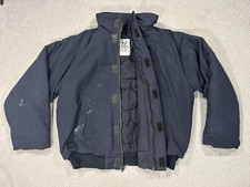 Navy Valley Apparel Jacket Mens Large Blue Aramid Shipboard Cold Weather FR picture