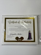 Disney Movie Club VIP Exclusive The Evil Queen (Snow White) Pin 1-1/2 in COA picture