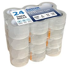 24 Rolls of Heavy-Duty Carton Sealing Packing Tape 3