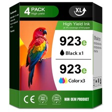 923XL 923 8130e 8125e Ink Cartridges Combo Pack for HP Printers OfficeJet picture