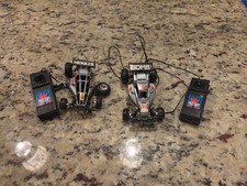 Vintage 1980s Wired Remote Control Buggy Car Lot ABG Bombi Missler PARTS REPAIR picture
