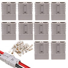 10Pack For Anderson Style Plug Connectors DC Power 50 AMP 600V 6AWG picture