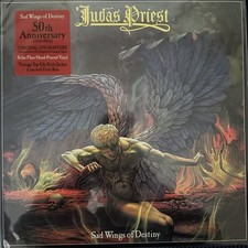 Judas Priest Sad Wings of Destiny Original 1976 Masters solar flare vinyl picture