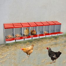 Modern 8-Compartment Chicken Nesting Boxes for Comfortable Egg Laying picture
