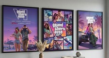HOT GTA VI Poster custom 8x10 18x24 picture