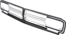 1971-72 GMC Pickup Suburban Jimmy; Front Grill; Chrome & Black Accents picture